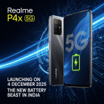 Realme P4x 5G – Launching on 4 December 2025: The New Battery Beast in India